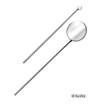 Laryngeální zrcátko vel.č. 00, 8 mm