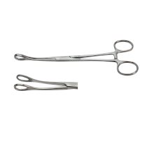 Peán na tampóny vroubk.zahnutý,18cm