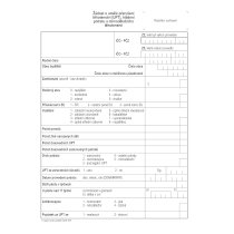 Žádost o přeruš.těhotenství,100ks