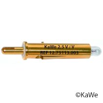 Žárovka 2.5 V vakuová, typ IV